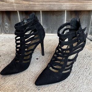 Strappy heels